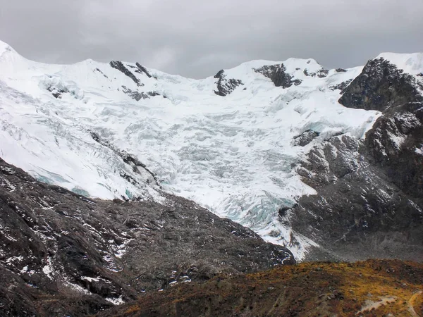 Paysages Andins Avec Glacier Autour Huancayo Pérou Amérique Sud — Photo