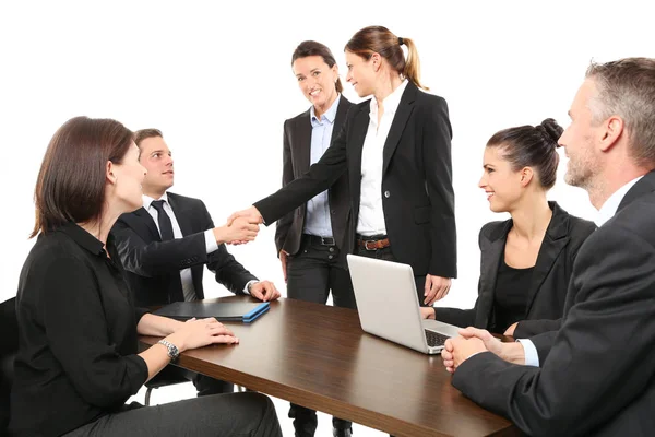 Handshake Agreement Business Dealings — Stock Photo, Image