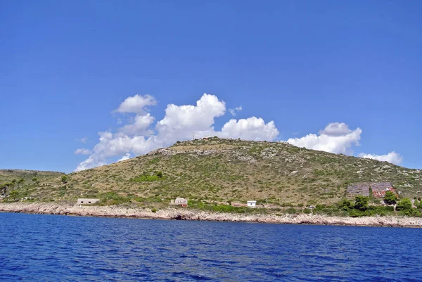 Ilhas Estéreis Baía Kvarner Croácia Ilha — Fotografia de Stock