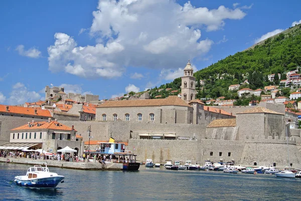 Panoráma Makarska Adriai Tenger — Stock Fotó