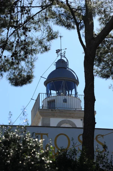 Tossa Mar Costa Brava Spain Lighthouse — Stock Photo, Image