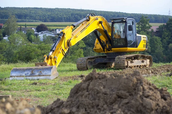 Excavator Construction Site — Stock Photo, Image