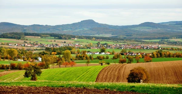 Přední Rhoen Fulda Okres — Stock fotografie