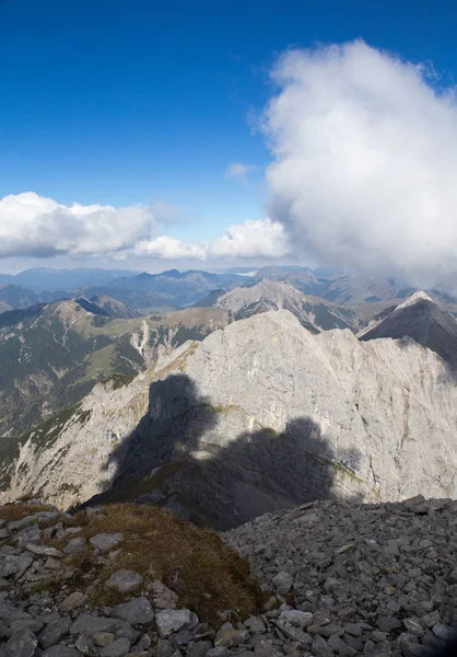 Rocky Mountains Travel Nature Sonnjoch — Stock Photo, Image