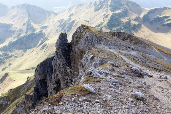 Sonnjoch Montanhas Rochosas Viajar Natureza Alpes — Fotografia de Stock