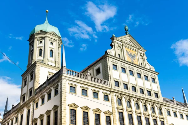 Perlachturm Augsburg Belediye Binası — Stok fotoğraf