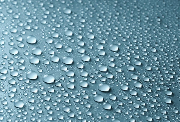 Gota Agua Fondo Gotas Lluvia — Foto de Stock