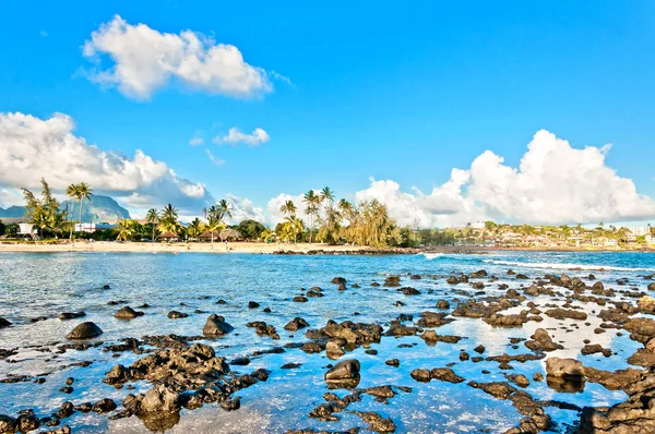 Playa Tropical Poipu Costa Sur Isla Kauai Hawai — Foto de Stock