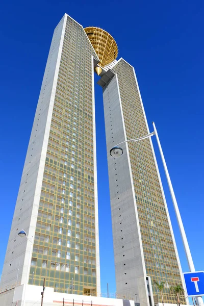 在Benidorm Costa Blanca Spain的摩天大楼 — 图库照片