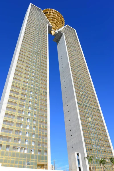 Benidorm Daki Gökdelen Costa Blanca Spanya — Stok fotoğraf