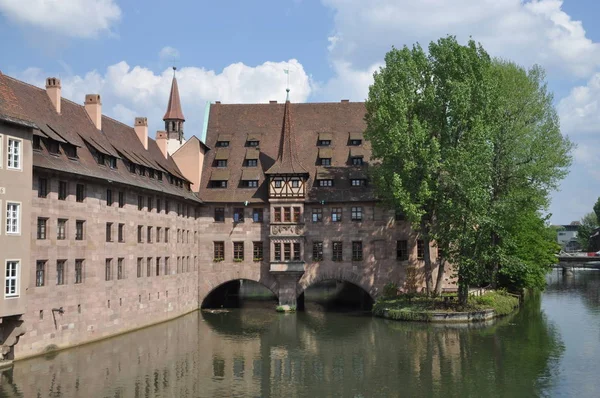 Heliga Andens Sjukhus Nürnberg — Stockfoto