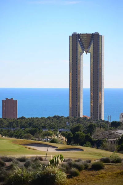 Grattacieli Benidorm Costa Blanca Spagna — Foto Stock