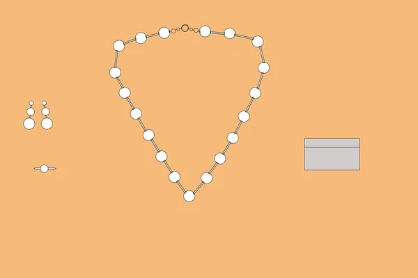 Necklace Jewelry Accessory Fashion — Stock Photo, Image