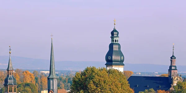 Las Torres Iglesia Speyer — Foto de Stock