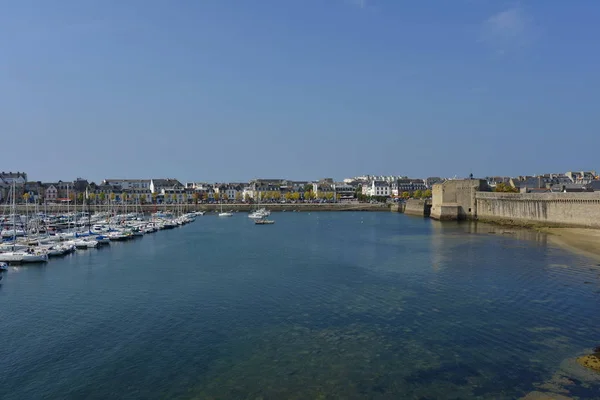 Cidade Portuária Concarneau — Fotografia de Stock