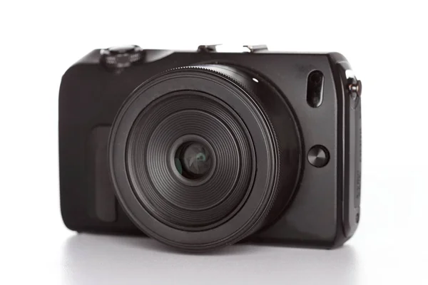 Kamera Systemowa Kolorze Czarnym — Zdjęcie stockowe