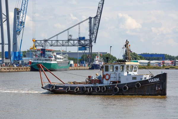 Schaden Industriehafen — Stockfoto