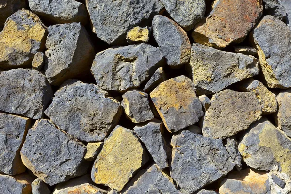 Muralla Piedra Terreno Rincon Tenerife Islas Canarias España —  Fotos de Stock