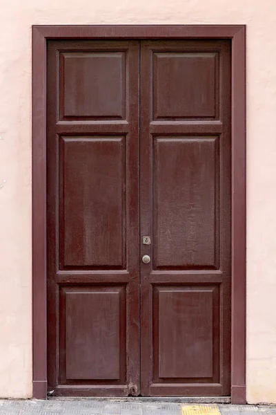 Porta Madeira Histórica Velha Puerto Cruz Tenerife Ilhas Canárias Espanha — Fotografia de Stock