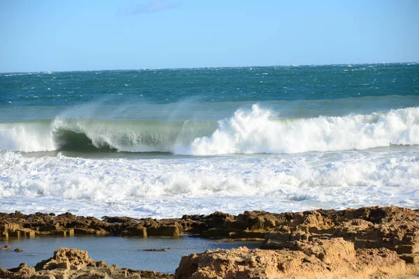 Waves Mediterranean Spain — Stock Photo, Image