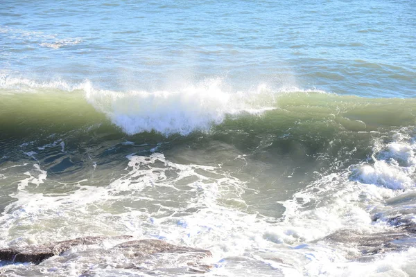 Ondas Água Mar Azul Natureza Viagens — Fotografia de Stock