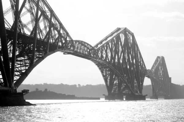 Firth Forth Bridge North Queensferry — Stock Photo, Image