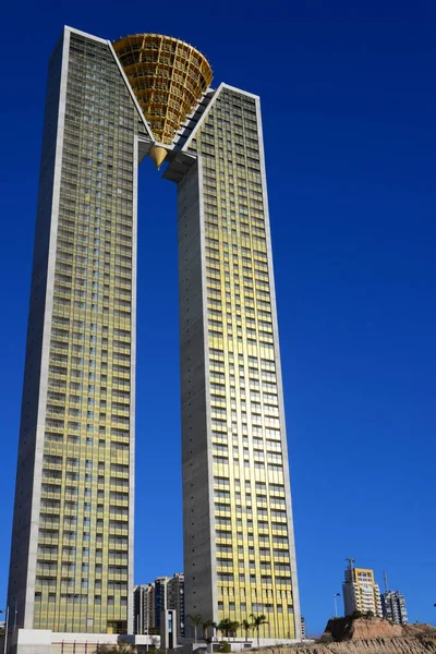 Benidorm Daki Gökdelenler Costa Blanca Spanya — Stok fotoğraf