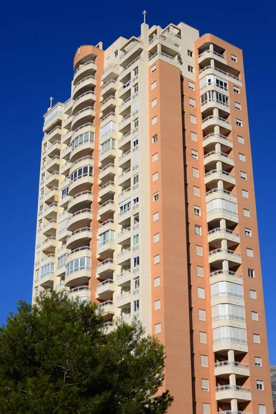 Hochhäuser Benidorm Costa Blanca Spanien — Stockfoto