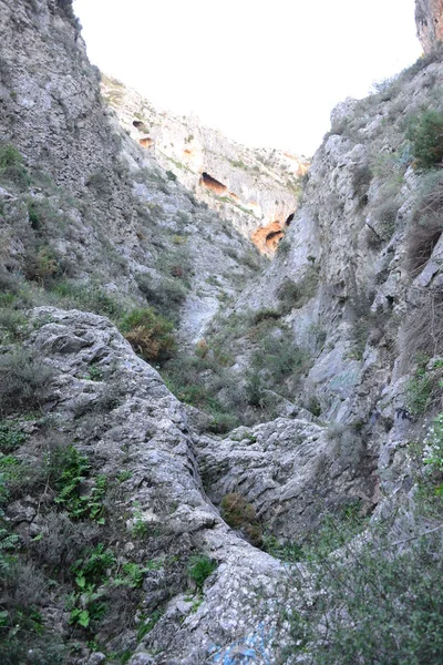 Скалистые Пещеры Скалы — стоковое фото