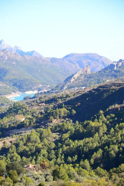 Guadalest Costa Blanca Spanje Reservoir — Stockfoto