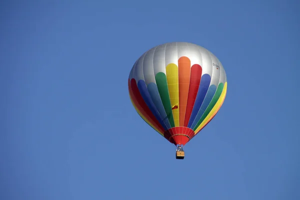 Hőlégballon Ballonút — Stock Fotó