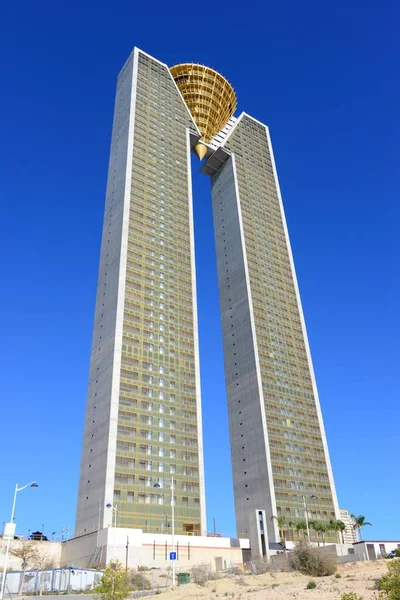 Vista Urbana Panorámica Fachada Rascacielos Modernos — Foto de Stock