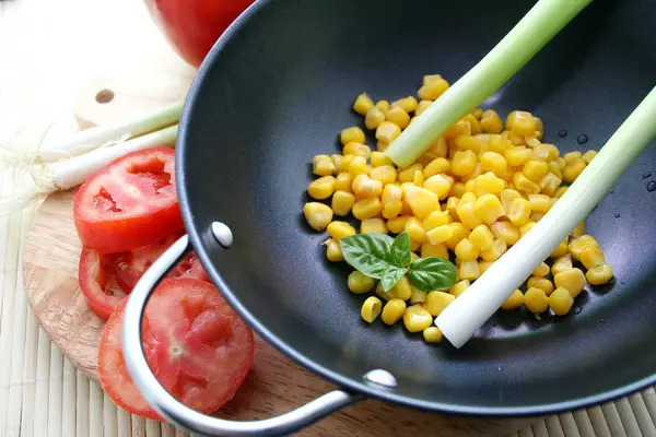 Ingredientes Diferentes Foco Seletivo — Fotografia de Stock