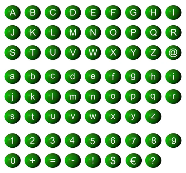 一套100个通用图标 矢量说明 — 图库照片