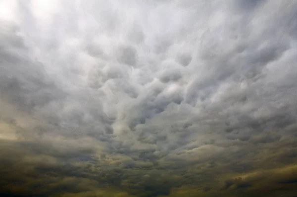 Schöne Weiße Sommerwolken Als Interessanter Himmelshintergrund — Stockfoto