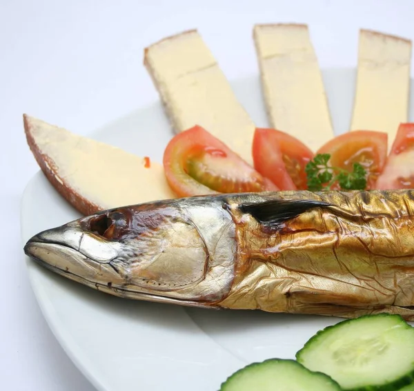 Blick Aus Nächster Nähe Auf Leckeres Essen — Stockfoto