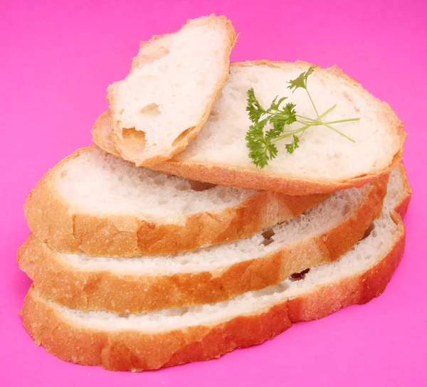 Hintergrund Für Frisches Brot — Stockfoto