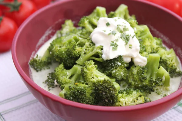 Green Broccoli Vegetarian Plant Food — Stock Photo, Image