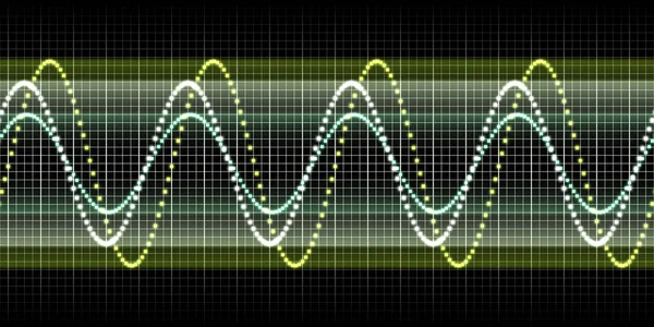 원활한 음파의 — 스톡 사진