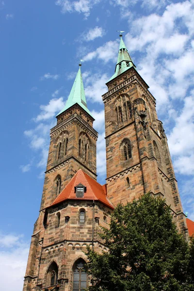 San Sebaldo Nuremberg — Foto Stock