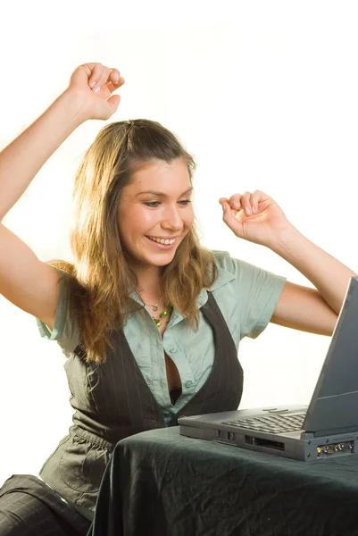 Retrato Mujer Joven — Foto de Stock