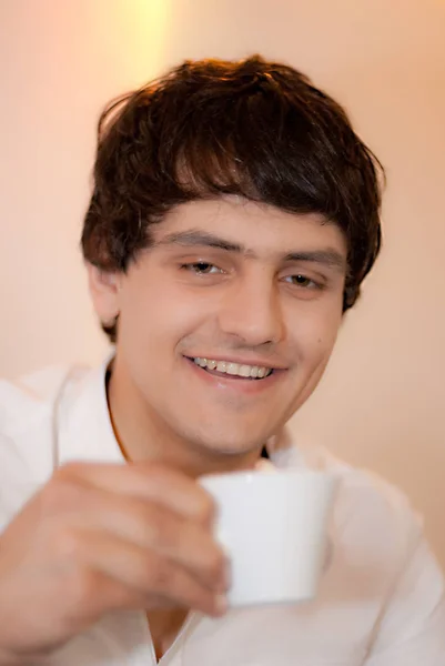 Young Man Posing Camera — Stock Photo, Image