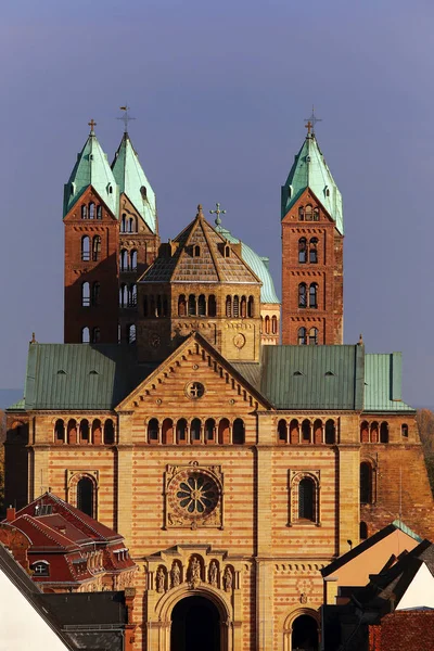 Architektura Císařské Katedrály Speyer — Stock fotografie