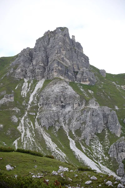 Alto Castelo Barraca Baia Burg Teimosia Teimosia Montanha Montanhas Alpes — Fotografia de Stock