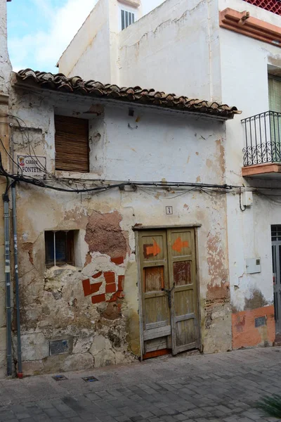 Hausfassaden Benidorm Finestrat Costa Blanca Spanien — Stockfoto