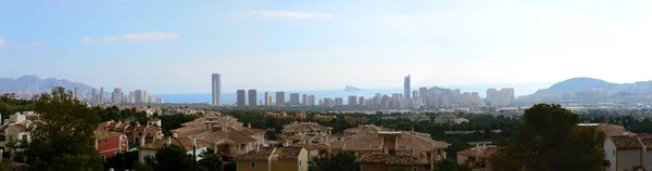 Facades Casa Benidorm Finestrat Costa Blanca España —  Fotos de Stock