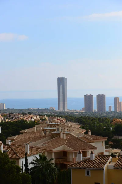 Projektek Benidorm Finestrat Costa Blanca Spanyolország — Stock Fotó