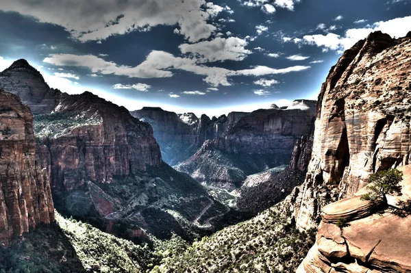 Zion National Park Utah Estados Unidos — Fotografia de Stock