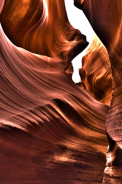 羚羊峡谷 曲线砂岩形成 — 图库照片