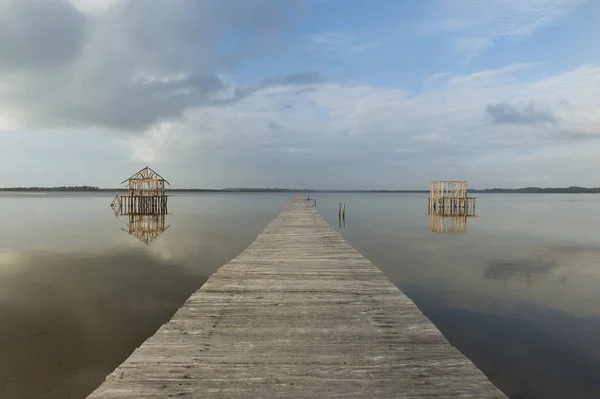 Piękny Tropikalny Krajobraz Plaży — Zdjęcie stockowe